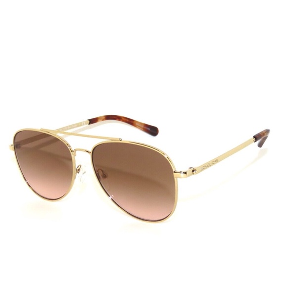 Michael Kors San Diego 1045 101411 Gold Brown Gradient Sunglasses - Picture 1 of 5
